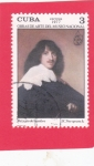 Stamps Cuba -  OBRAS DE ARTE DEL MUSEO NACIONAL- retrato de hombre