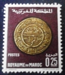 Sellos de Africa - Marruecos -  Monedas antiguas. Gold Dinar