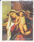 Stamps Paraguay -  Conversación sagrada con los donantes, por Tiziano