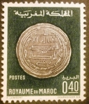 Stamps Morocco -  Monedas antiguas. Silver Dirham 