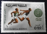 Stamps Morocco -  Juegos Olímpicos de Méjico. Atletismo