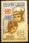 Stamps Morocco -  Aniversario de la 1Organización Mundial de la Salud