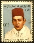 Sellos del Mundo : Africa : Marruecos : Rey Hassan II