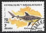 Stamps Madagascar -  Peces - Galeocerdo cuvieri