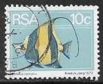 Stamps South Africa -  Peces - Zanclus cornutus