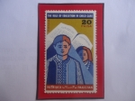 Stamps Pakistan -  Día Universal del Niño- El Papel de la Educación en el Cuidado Infantil-Niños y Libro Abierto 