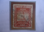 Stamps Ecuador -  Empire State Boulding and Mountain-Feria de New York- Concurrencia a la Exposición Internacional de 