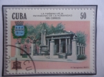 Stamps Cuba -  El Templete (1827)-Plaza de Armas - La Habana Vieja- Patrimonio de la Humanidad- UNESCO (1985)