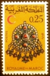 Stamps Morocco -  Serie Media Luna Roja. Pendiente