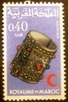 Stamps Morocco -  Serie Media Luna Roja. Brazalete