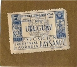 Stamps Uruguay -  Exposicion Industrial y Agraria