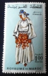 Stamps Morocco -  Trajes típicos. Zemmom