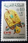 Stamps Morocco -  Serie Media Luna Roja. Broche
