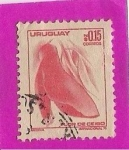Stamps Uruguay -  Flor del Ceibo