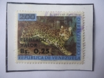 Stamps Venezuela -  Puma (Felis concolor)- Sello sobretasa de 0,25 sobre Bs 2,00