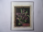 Sellos de America - Venezuela -  Epidendrum Lividum Lindi - Sello Sobretasa de Bs 0,25 sobre Bs 1,05