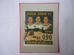 Stamps Venezuela -  Vuelo Apolo 11 (1969)-Neil Armstrong- Michael Collins- Buzz Aldrin