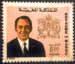 Sellos de Africa - Marruecos -  Rey Hassan II