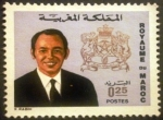 Sellos de Africa - Marruecos -  Rey Hassan II