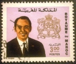 Stamps : Africa : Morocco :  Rey Hassan II