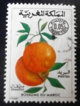 Stamps Morocco -  Frutas. Naranjas