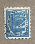 Stamps Romania -  Funcionamiento central eléctrica
