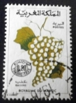 Stamps Morocco -  Frutas. Uvas