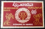 Stamps : Africa : Morocco :  Juegos Mediterráneos de Argelia 