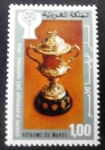Stamps Morocco -  Copa africana de las naciones de Fútbol 