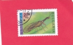 Stamps Bulgaria -  Mosca serpiente (Raphidia notata)