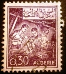 Stamps : Africa : Algeria :  Mecánicos 
