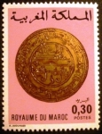 Sellos de Africa - Marruecos -  Monedas antiguas. Gold Mohur