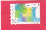 Stamps Switzerland -  700 años Swiss Confederation-Swiss Cross