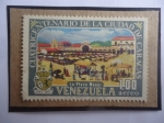 Stamps Venezuela -  Cuatricentenario de la Ciudad de Caracas (1567-1967) - Plaza Mayor