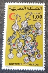 Stamps Morocco -  Serie Media Luna Roja. Artesanía