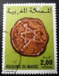 Sellos de Africa - Marruecos -  Monedas antiguas. Copper Coin 
