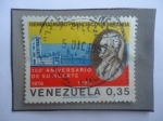 Stamps Venezuela -  Generalísimo Francisco de Miranda-150°Aniversario de su Muerte (1816-1966)-Precursor Emancipación Am