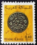 Sellos de Africa - Marruecos -  Monedas antiguas. Fez Coin of 1883/4