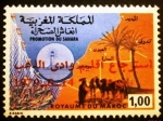 Stamps : Africa : Morocco :  Promoción del Sáhara 