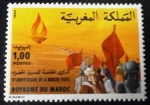 Stamps Morocco -  5º Aniversario de la Marcha Verde