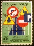 Stamps Morocco -  Señales de tráfico