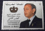 Sellos de Africa - Marruecos -  20º Aniversario de la Coronación del Rey Hassan II 