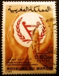Stamps Morocco -  Año internacional de personas discapacitadas 