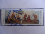 Stamps Venezuela -  Navidad 1986 - Figuras de Barro para Arreglo Navideño
