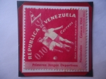Stamps Venezuela -  Primeros Juegos Deportivos Nacionales-Caracas 1961 - Hecer Deporte es hacer Patria.