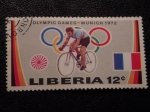 Stamps Liberia -  Olympic Games