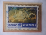 Stamps Venezuela -  Indulac-Procesadora de Leche Machiques-45°Aniversario