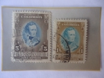 Stamps Colombia -  150°Aniv. del Nacimiento del Gen.Antonio José de Sucre-Gran Mariscal de Ayacucho (1975-1945)