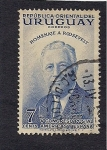Sellos de America - Uruguay -  Homenaje a Roosevelt