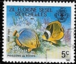 Stamps Africa - Seychelles -  fauna